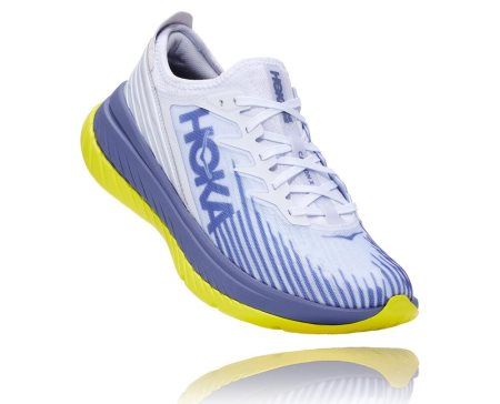 Hoka Carbon X-spe All Gender Distance Moški Tekaški Čevlji Bela / Modra SI-486371E